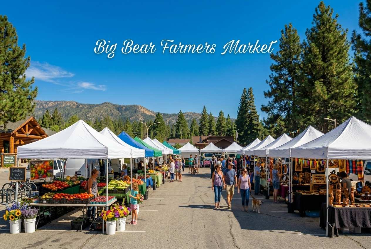 Big Bear Farmers Market Every Tuesday 2026 Event